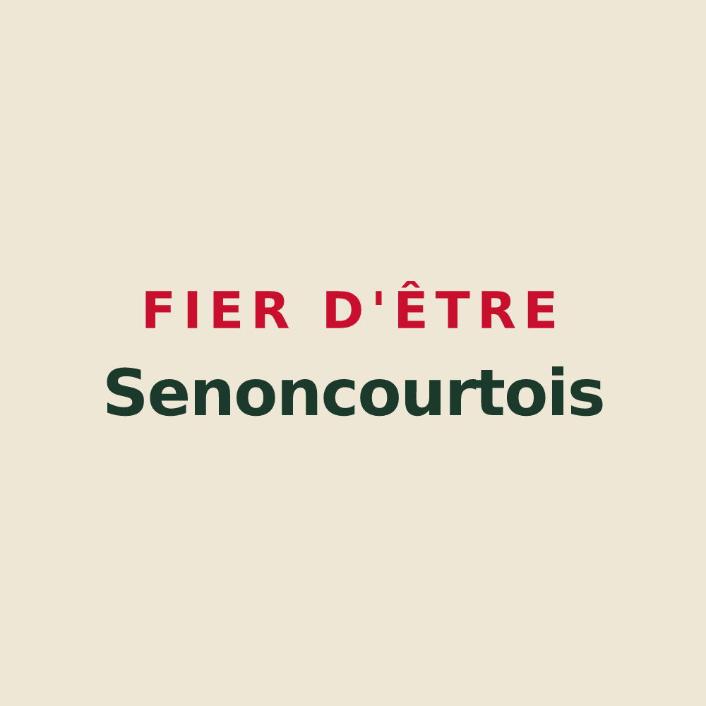 Tote bag « Fier d'être Senoncourtois » — design pour Senoncourt-les-Maujouy