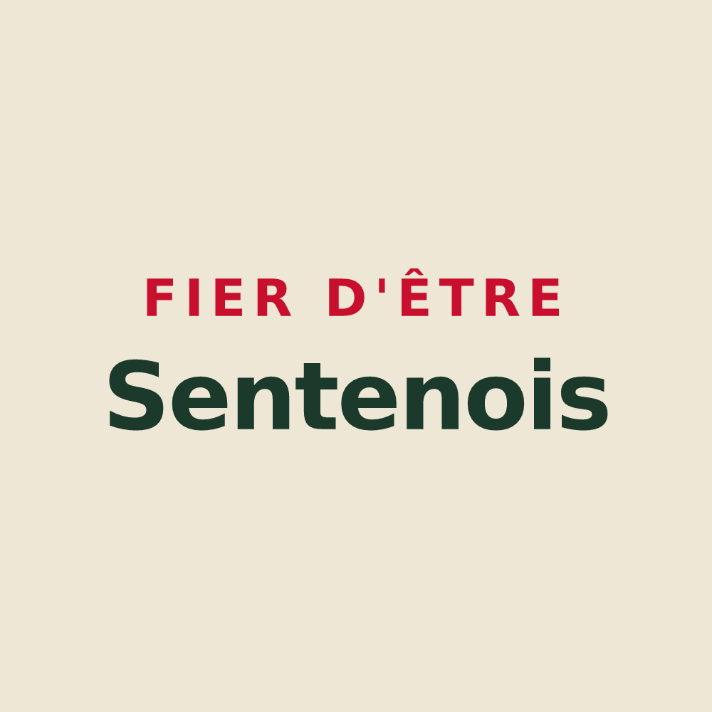 Tote bag « Fier d'être Sentenois » — design pour Sentein