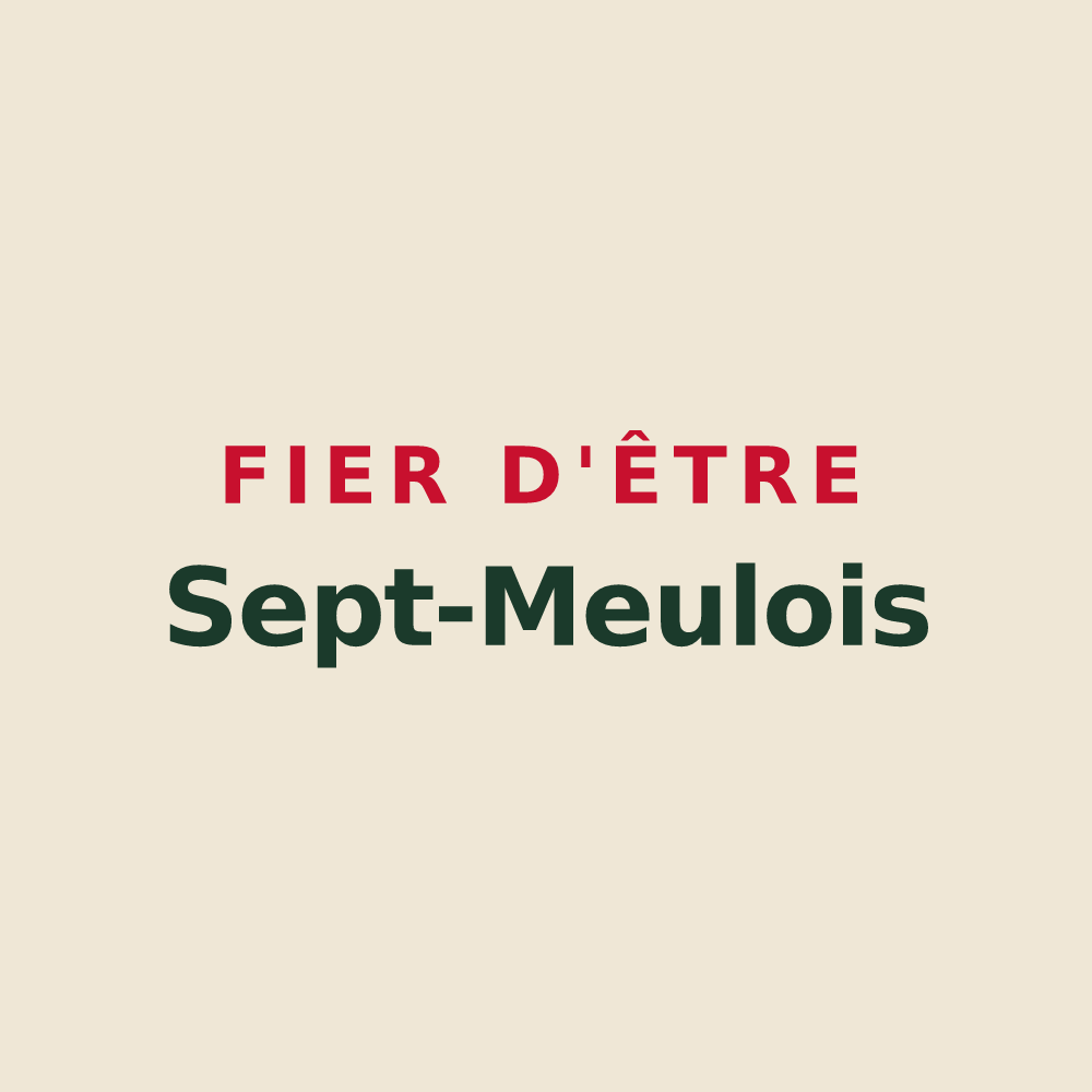 Tote bag « Fier d'être Sept-Meulois » — design pour Sept-Meules