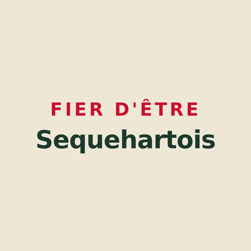 Tote bag « Fier d'être Sequehartois » — design pour Sequehart