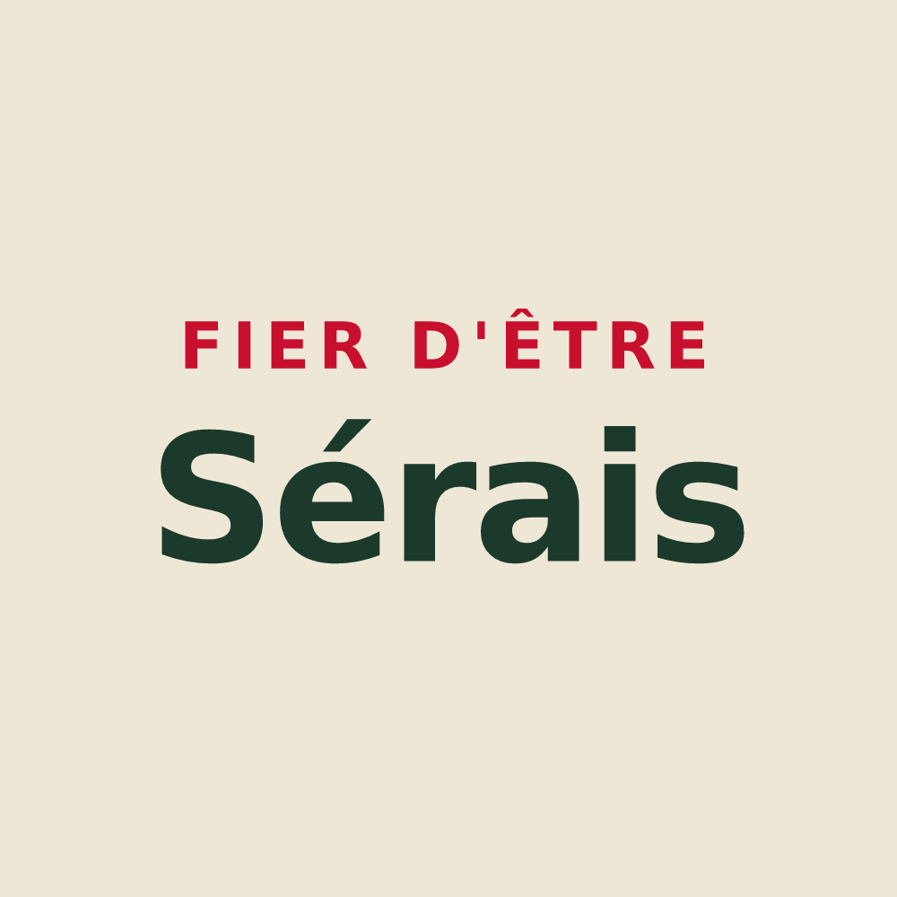 Tote bag « Fier d'être Sérais » — design pour Sère-Rustaing