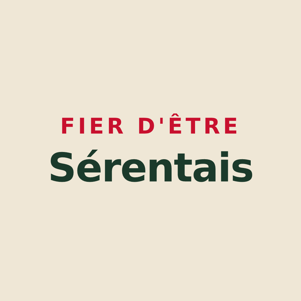 Tote bag « Fier d'être Sérentais » — design pour Sérent