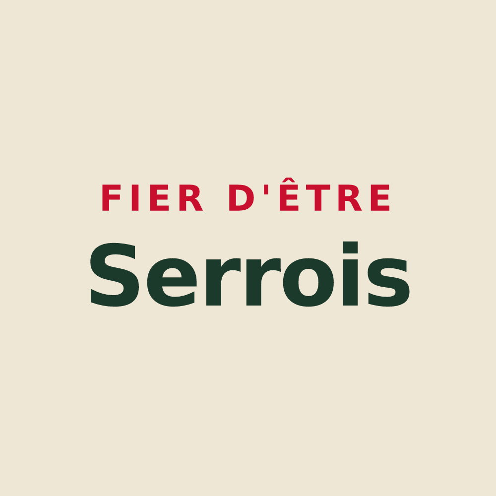Tote bag « Fier d'être Serrois » — design pour Serres