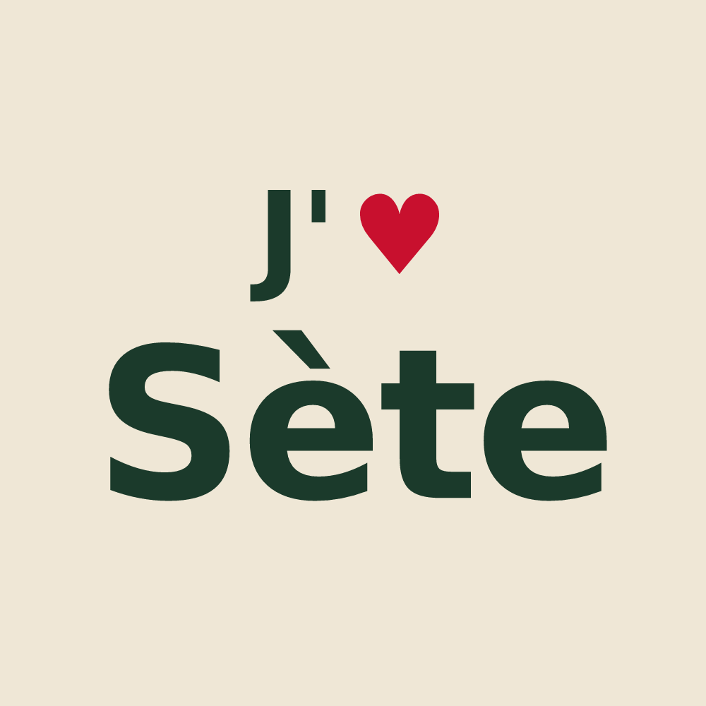 Tote bag personnalisé Sète — design J'aime Sète