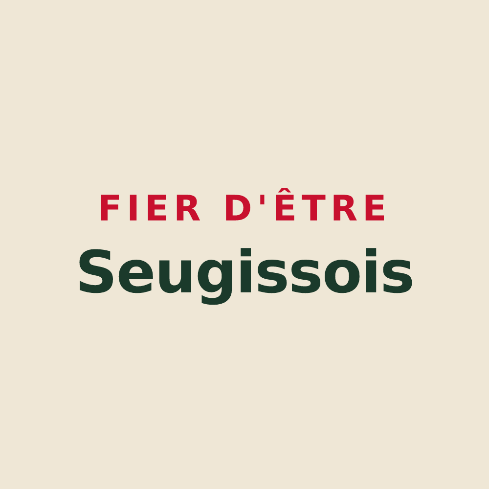 Tote bag « Fier d'être Seugissois » — design pour Seugy