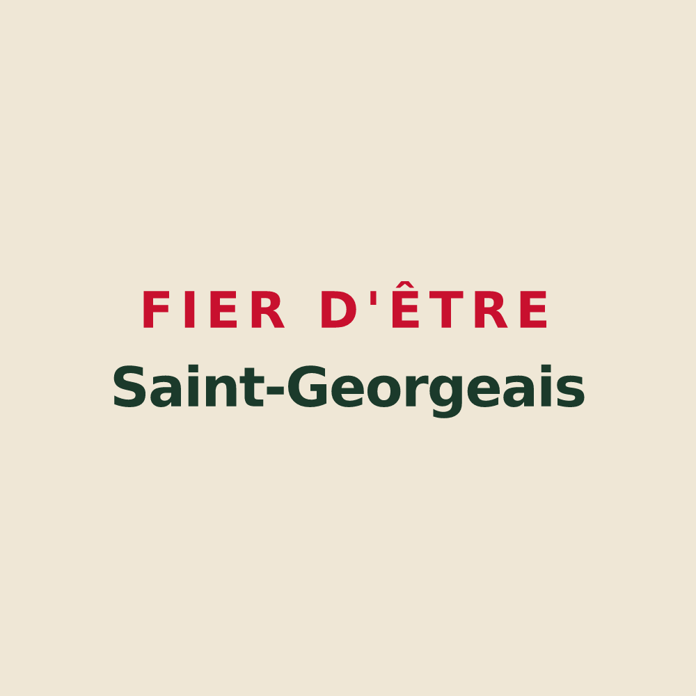Tote bag « Fier d'être Saint-Georgeais » — design pour Seulline
