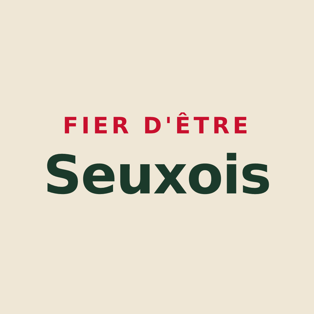 Tote bag « Fier d'être Seuxois » — design pour Seux