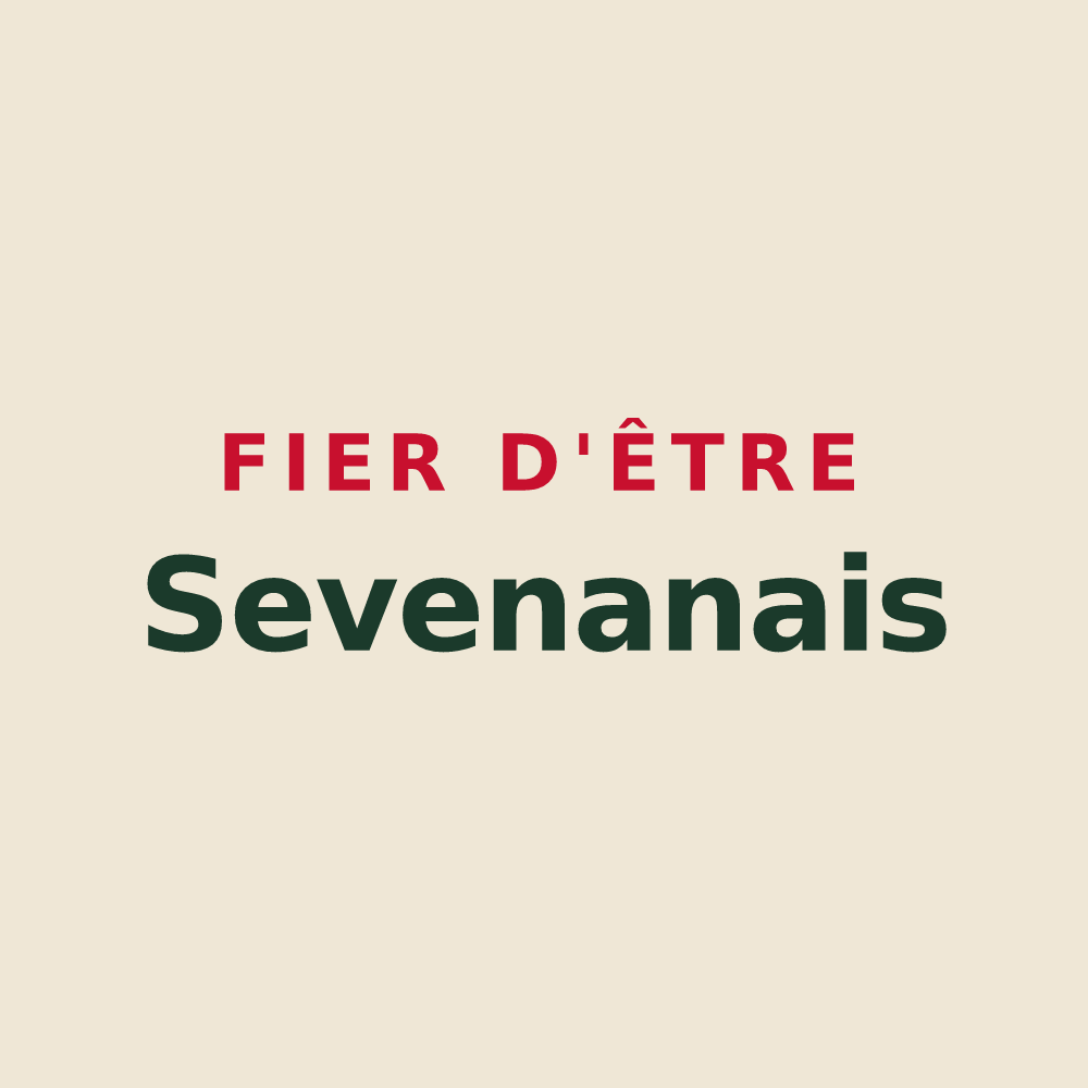 Tote bag « Fier d'être Sevenanais » — design pour Sevenans