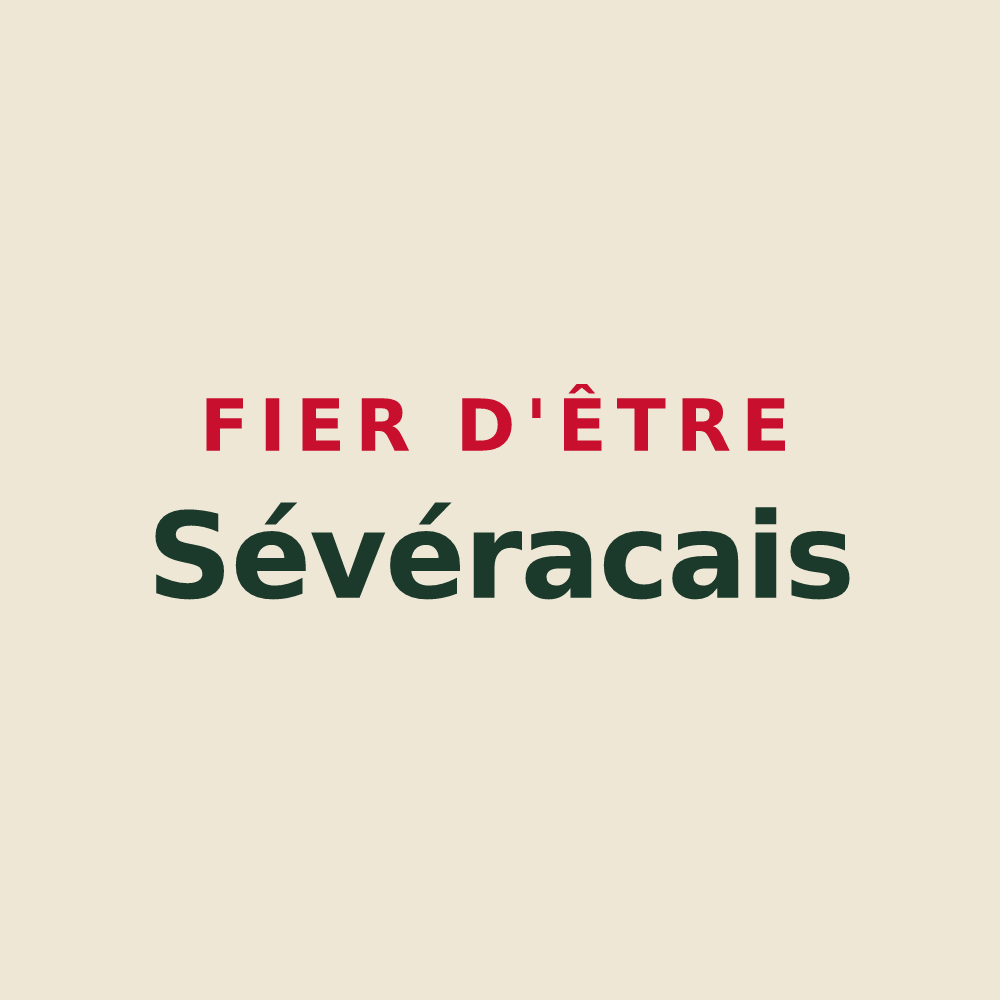 Tote bag « Fier d'être Sévéracais » — design pour Sévérac
