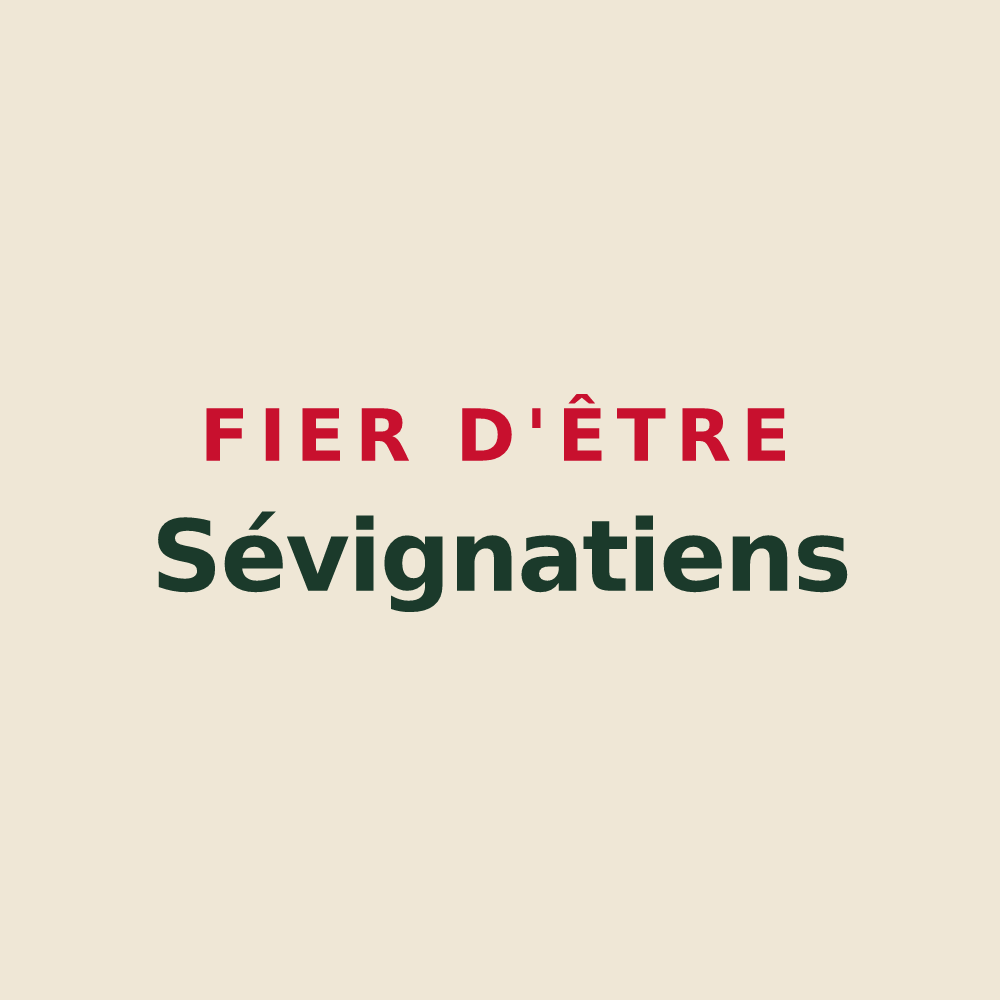 Tote bag « Fier d'être Sévignatiens » — design pour Sévigny
