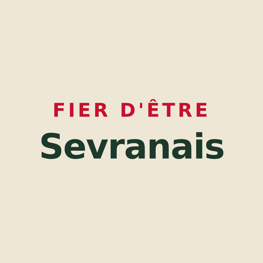 Tote bag « Fier d'être Sevranais » — design pour Sevran