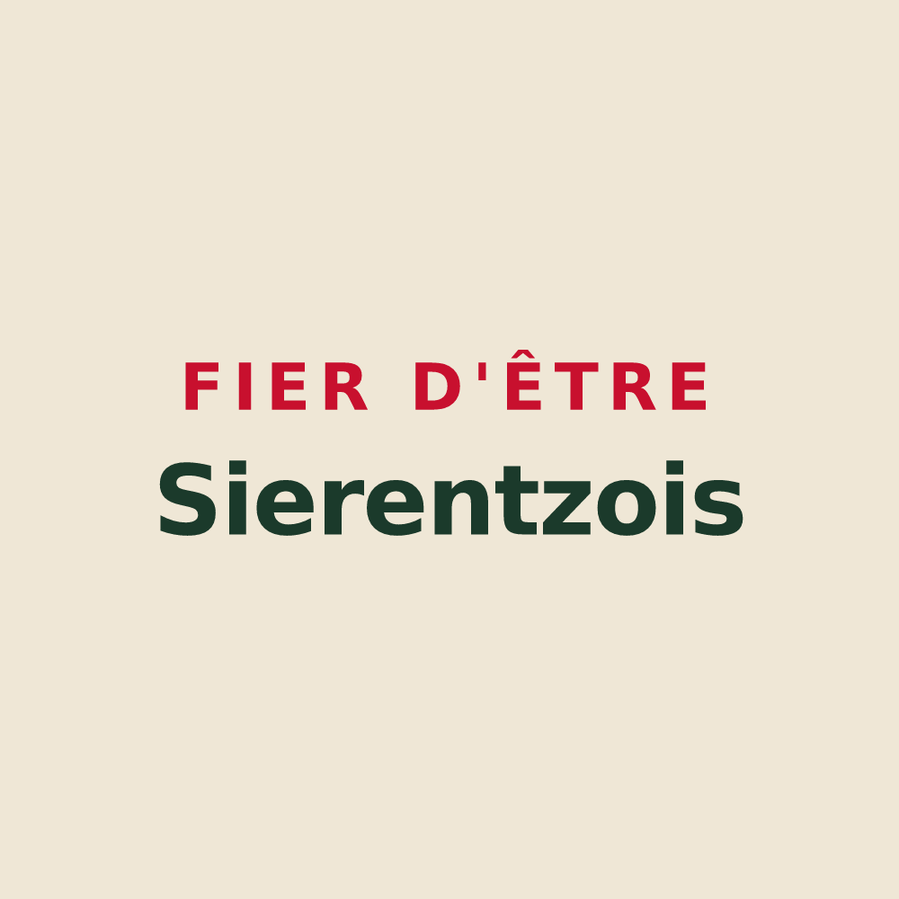 Tote bag « Fier d'être Sierentzois » — design pour Sierentz