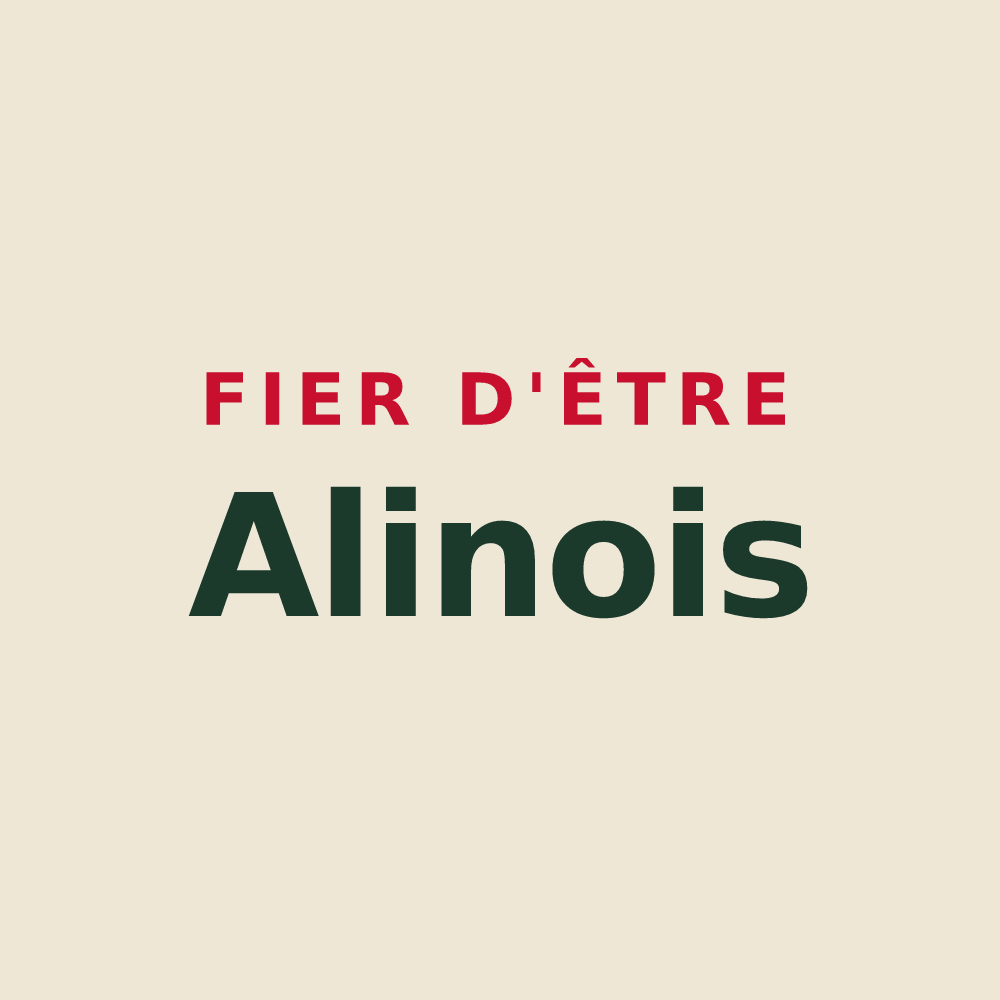 Tote bag « Fier d'être Alinois » — design pour Sigalens