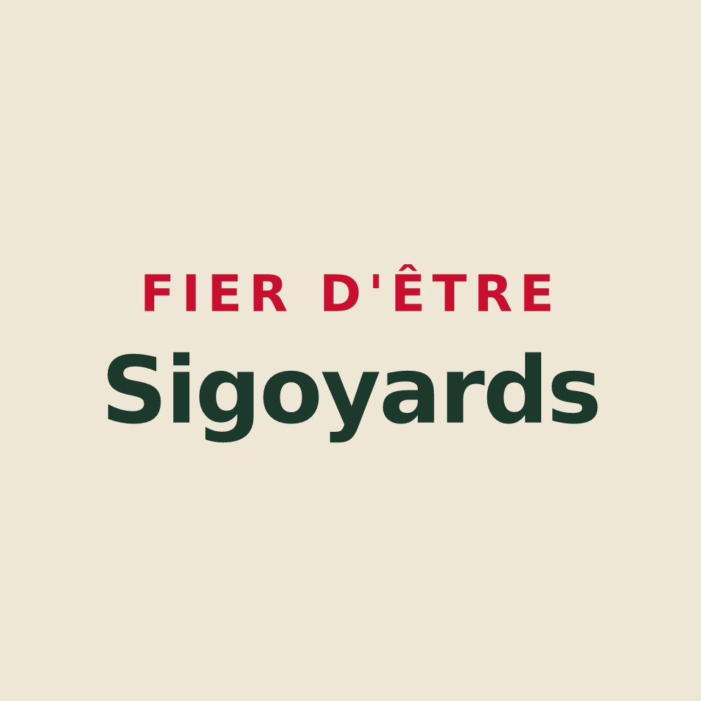 Tote bag « Fier d'être Sigoyards » — design pour Sigoyer