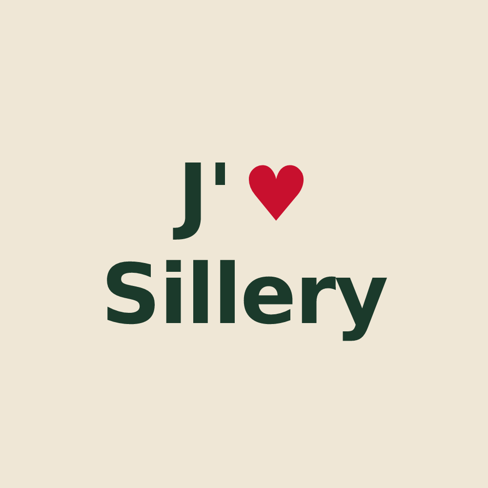 Tote bag personnalisé Sillery — design J'aime Sillery