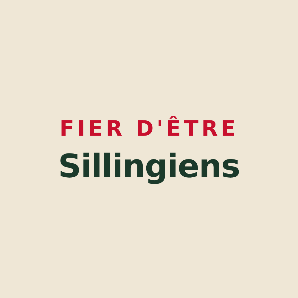 Tote bag « Fier d'être Sillingiens » — design pour Sillingy