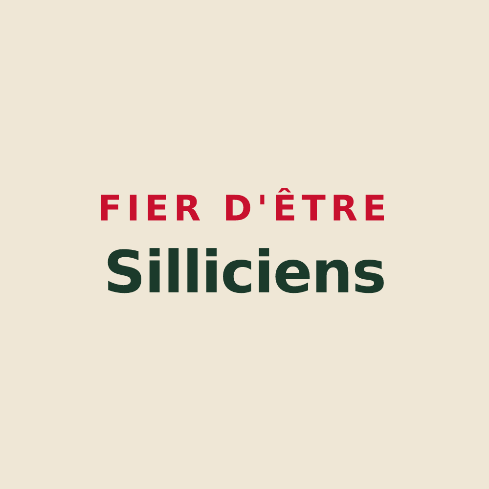 Tote bag « Fier d'être Silliciens » — design pour Silly-le-Long