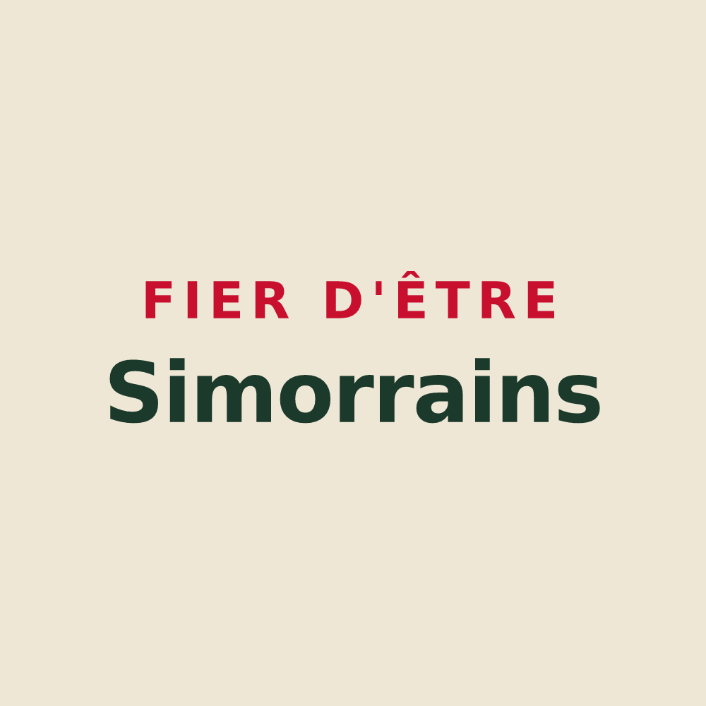 Tote bag « Fier d'être Simorrains » — design pour Simorre