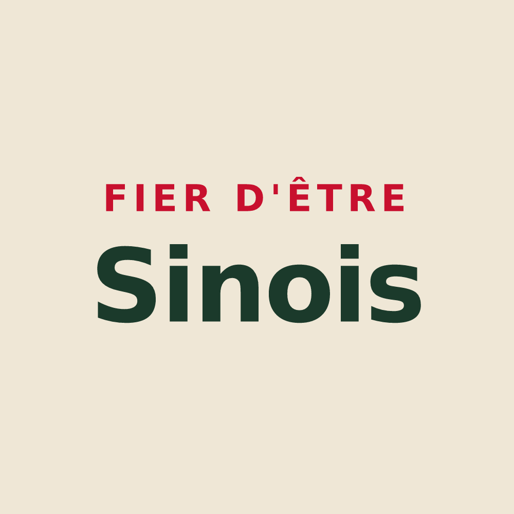 Tote bag « Fier d'être Sinois » — design pour Sin-le-Noble