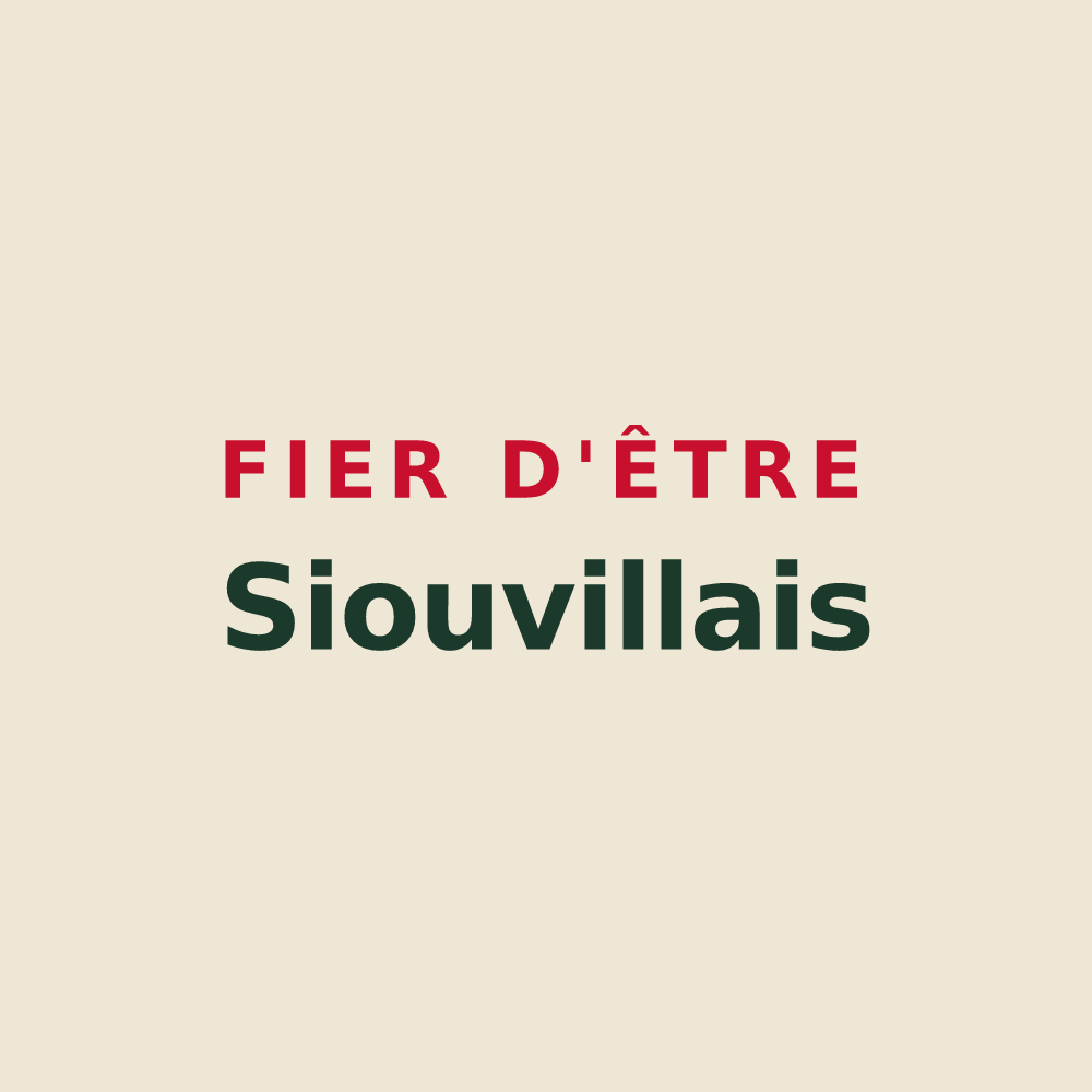 Tote bag « Fier d'être Siouvillais » — design pour Siouville-Hague
