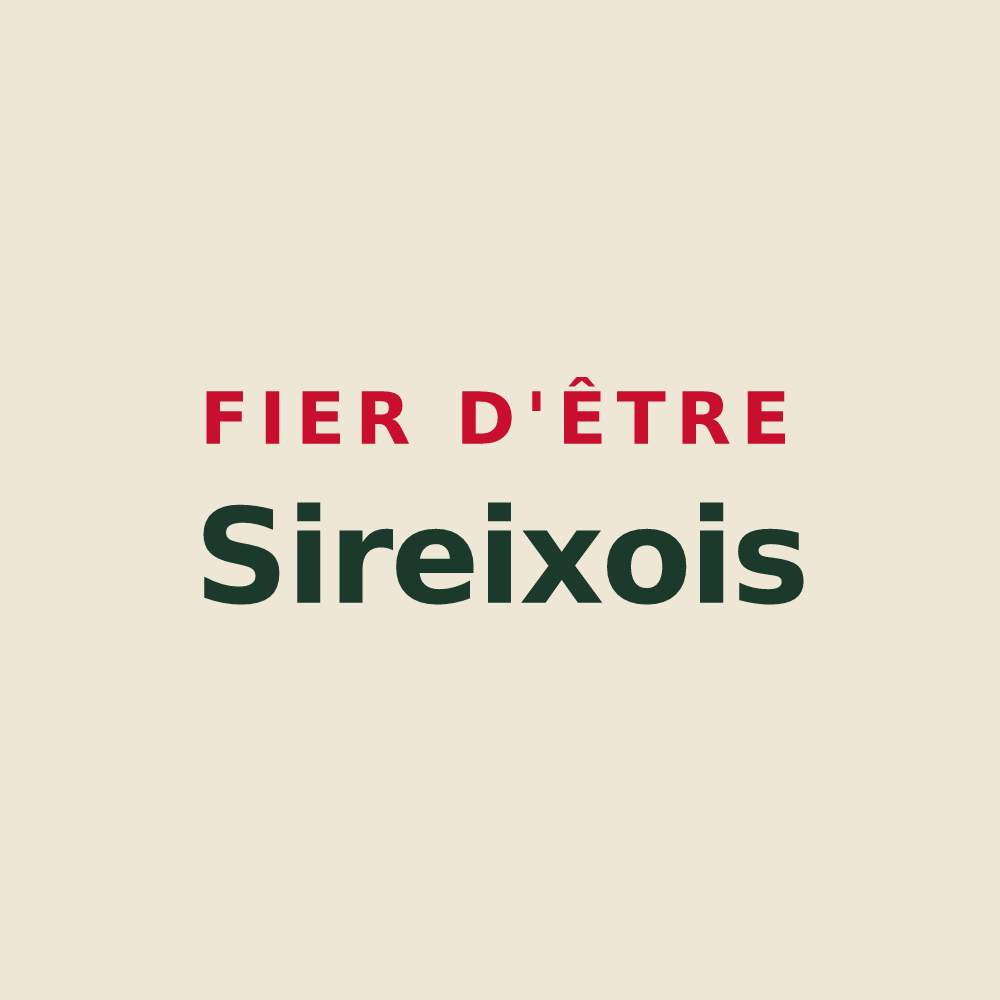 Tote bag « Fier d'être Sireixois » — design pour Sireix