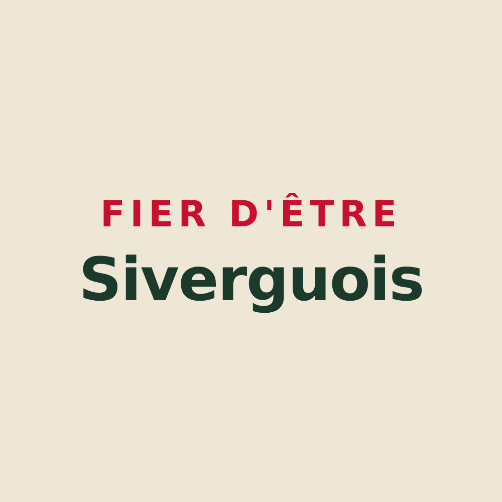 Tote bag « Fier d'être Siverguois » — design pour Sivergues