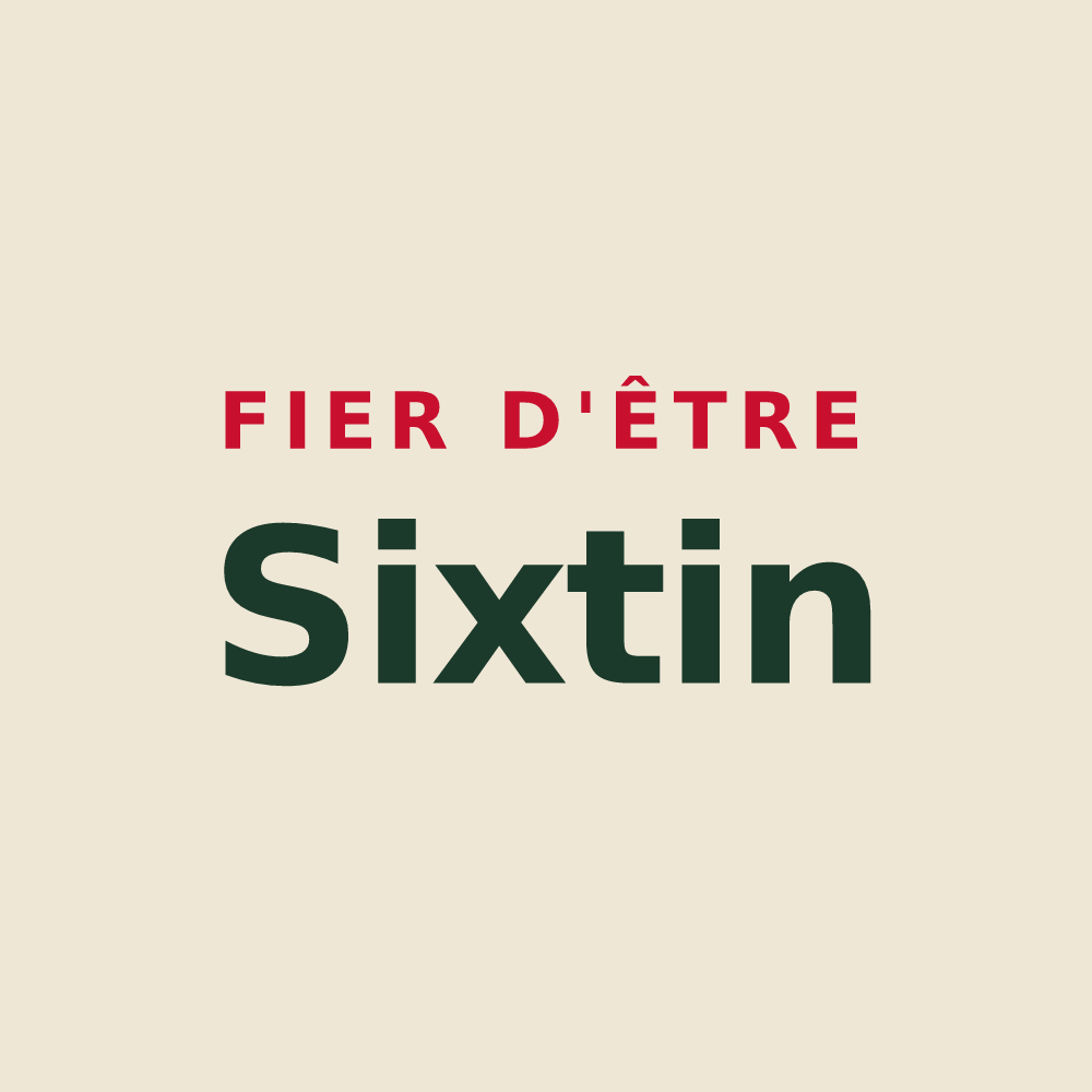Tote bag « Fier d'être Sixtin » — design pour Sixt-sur-Aff