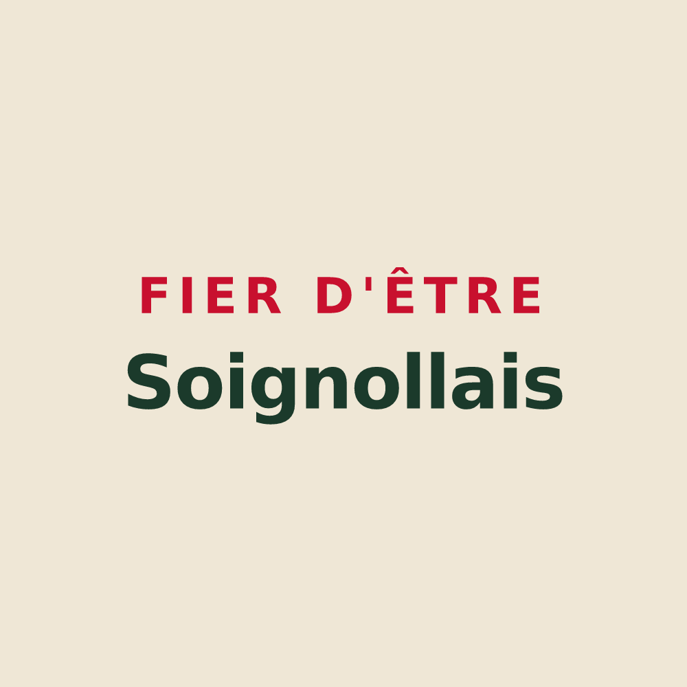 Tote bag « Fier d'être Soignollais » — design pour Soignolles-en-Brie