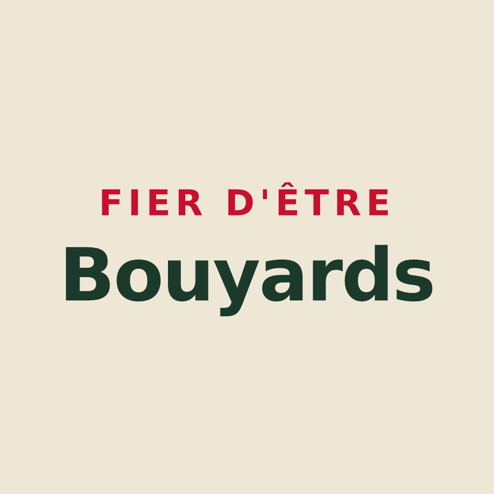Tote bag « Fier d'être Bouyards » — design pour Soisy-Bouy
