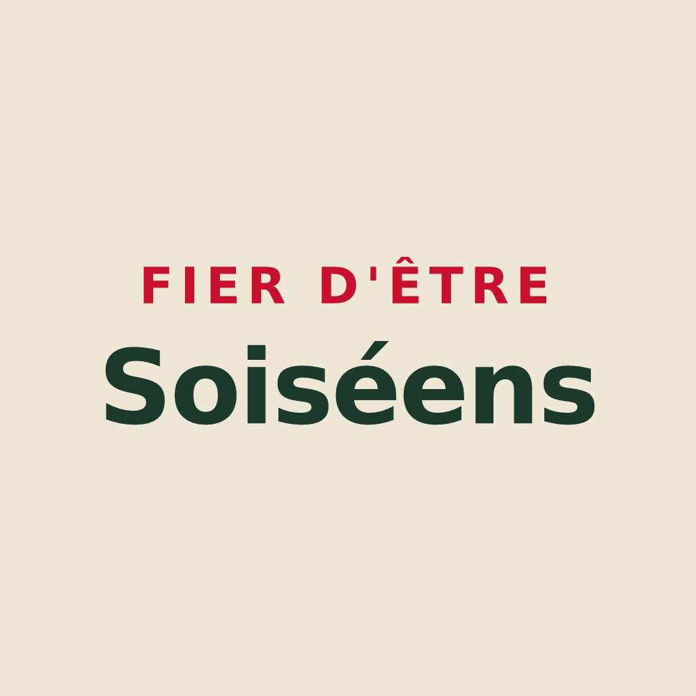 Tote bag « Fier d'être Soiséens » — design pour Soisy-sur-Seine