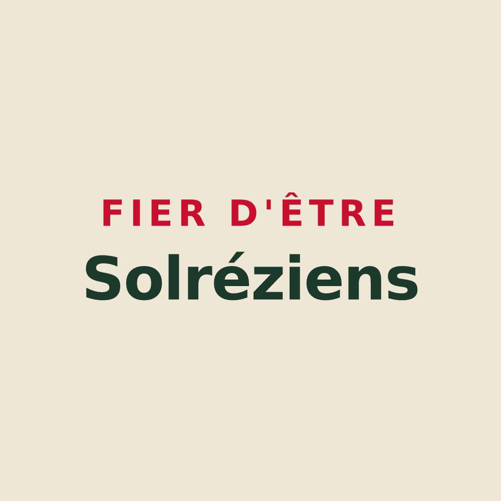 Tote bag « Fier d'être Solréziens » — design pour Solre-le-Château