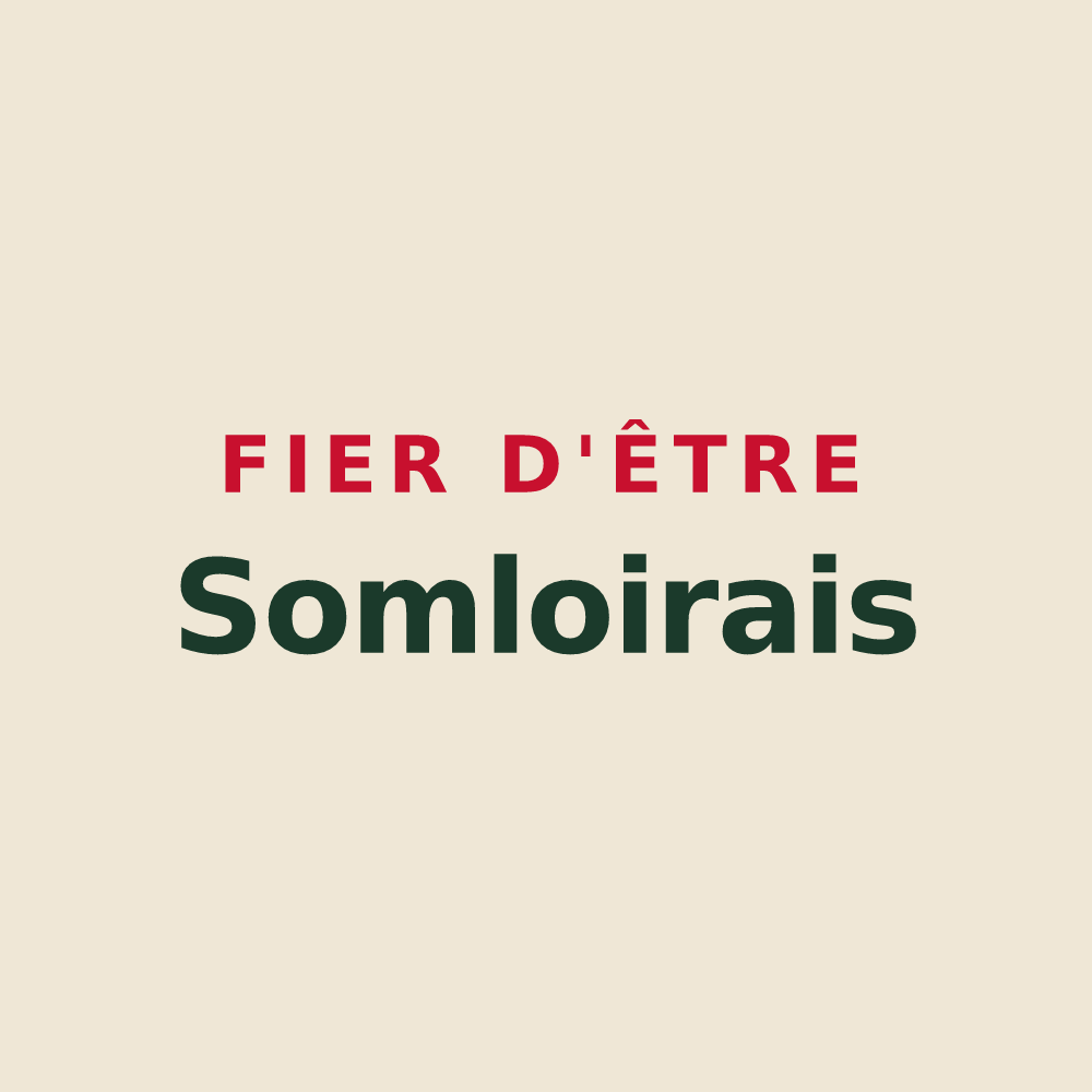 Tote bag « Fier d'être Somloirais » — design pour Somloire