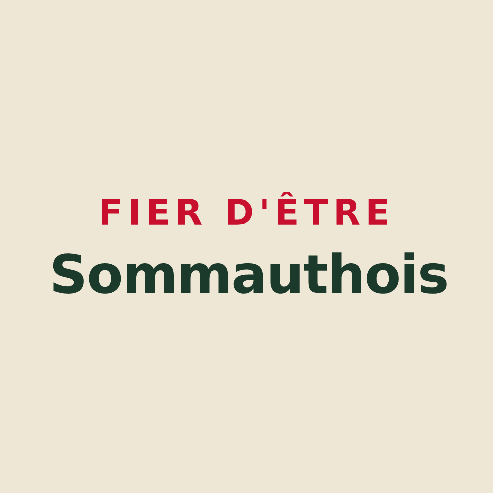 Tote bag « Fier d'être Sommauthois » — design pour Sommauthe
