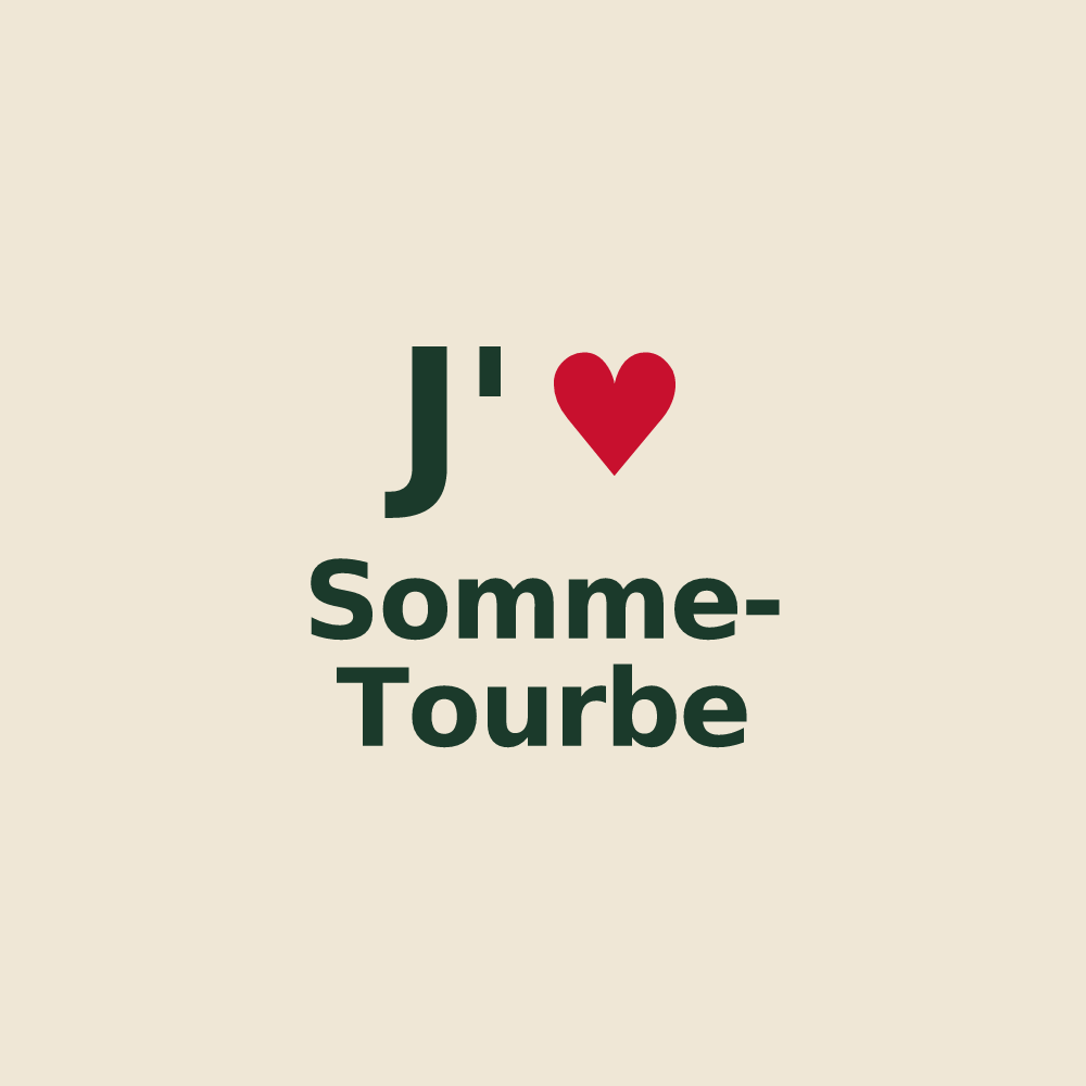 Tote bag personnalisé Somme-Tourbe — design J'aime Somme-Tourbe