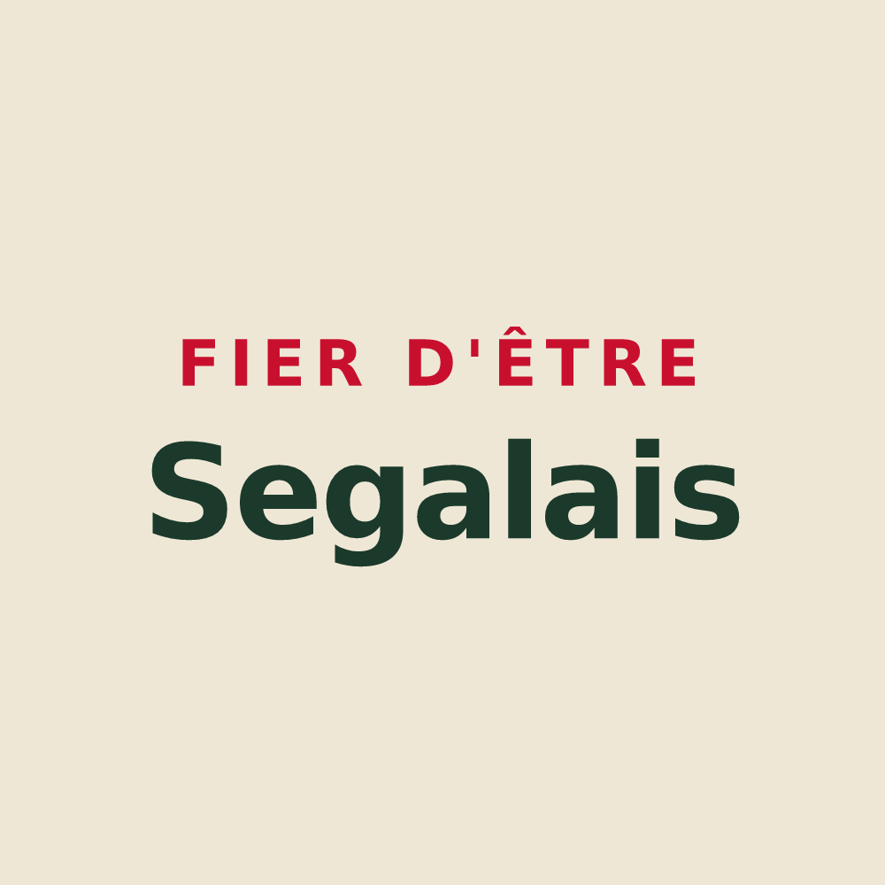 Tote bag « Fier d'être Segalais » — design pour Somme-Yèvre
