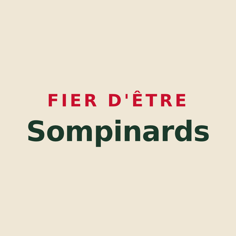 Tote bag « Fier d'être Sompinards » — design pour Sommepy-Tahure