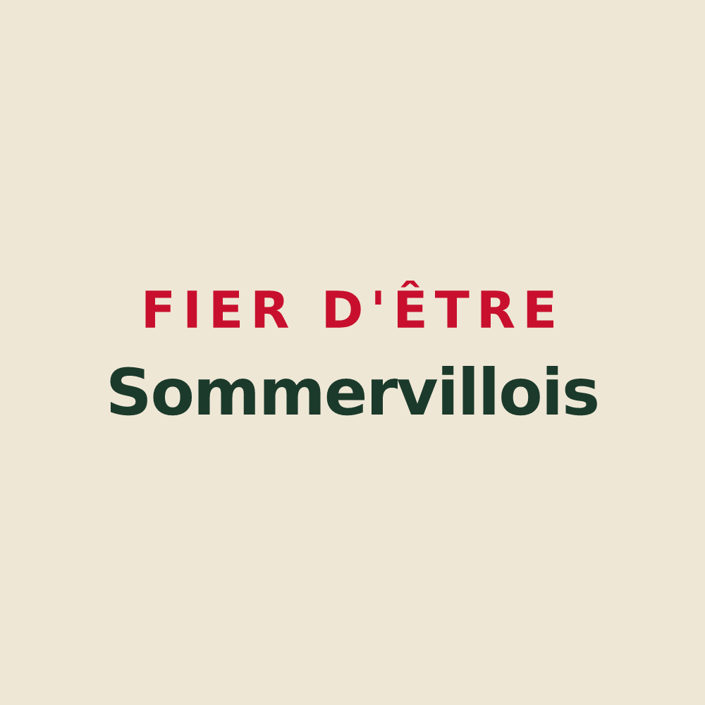Tote bag « Fier d'être Sommervillois » — design pour Sommerviller