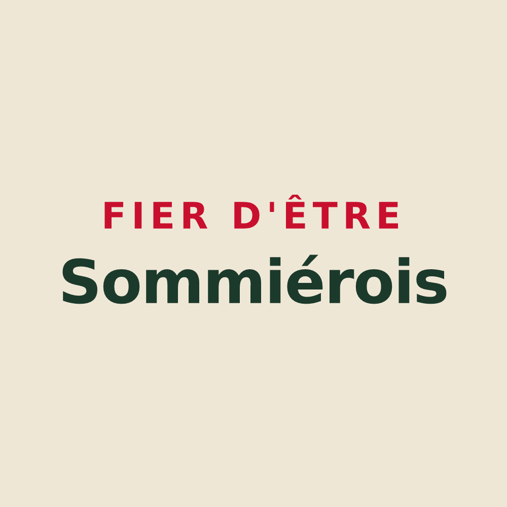 Tote bag « Fier d'être Sommiérois » — design pour Sommières-du-Clain