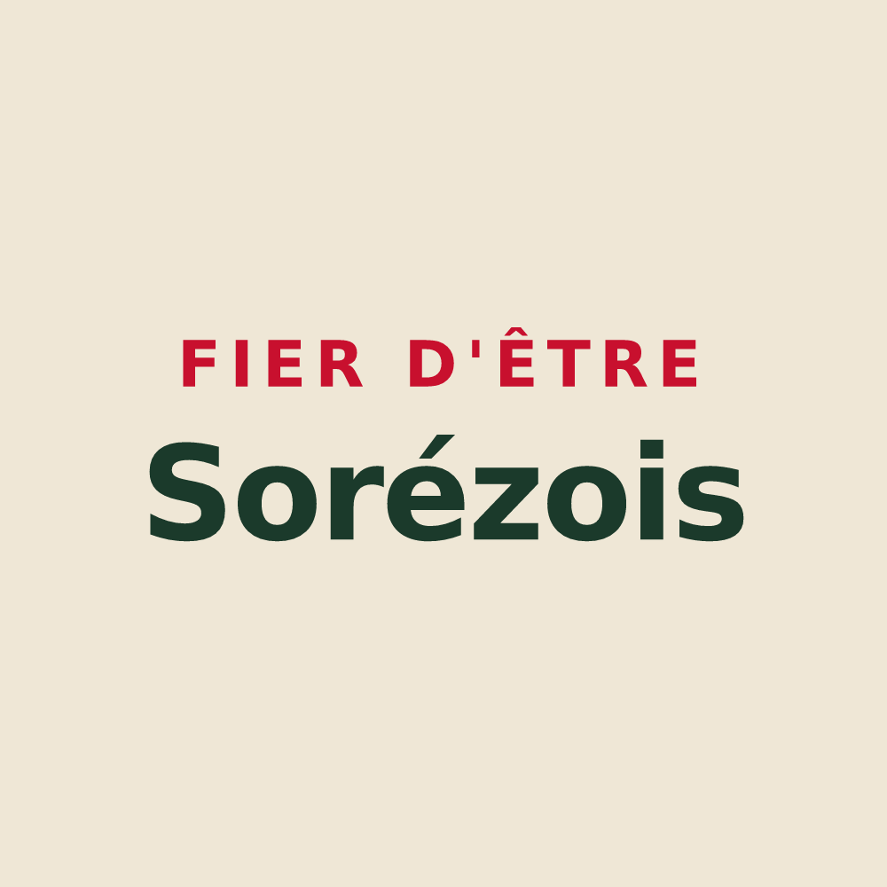 Tote bag « Fier d'être Sorézois » — design pour Sorèze