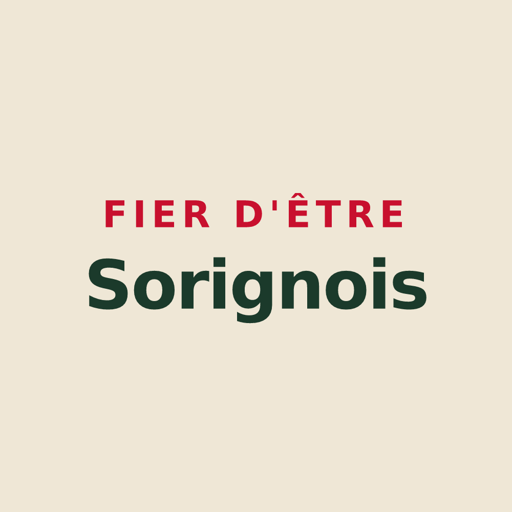 Tote bag « Fier d'être Sorignois » — design pour Sorigny