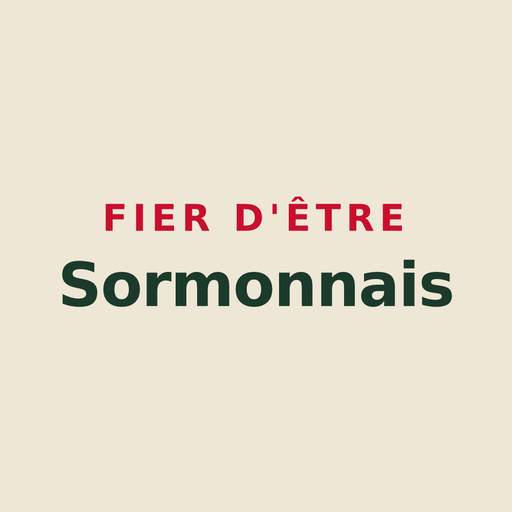 Tote bag « Fier d'être Sormonnais » — design pour Sormonne