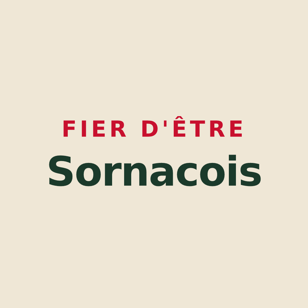 Tote bag « Fier d'être Sornacois » — design pour Sornac