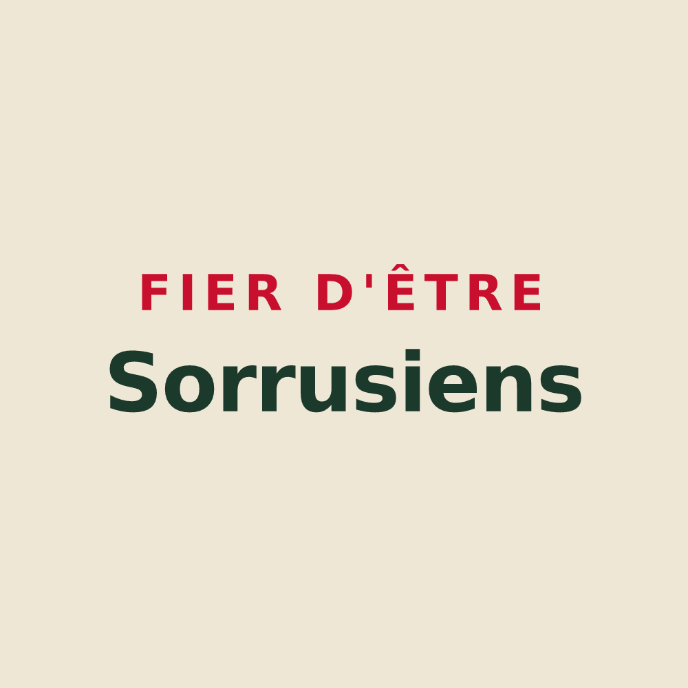Tote bag « Fier d'être Sorrusiens » — design pour Sorrus