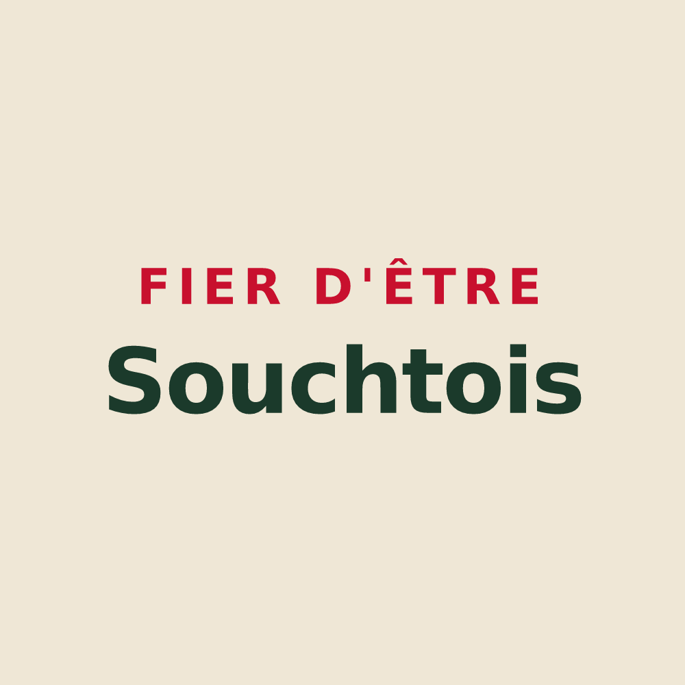 Tote bag « Fier d'être Souchtois » — design pour Soucht