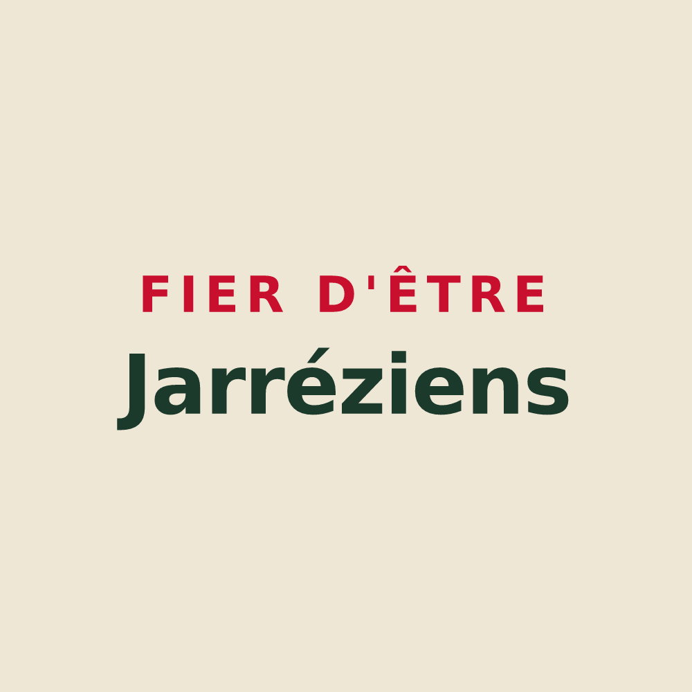 Tote bag « Fier d'être Jarréziens » — design pour Soucieu-en-Jarrest