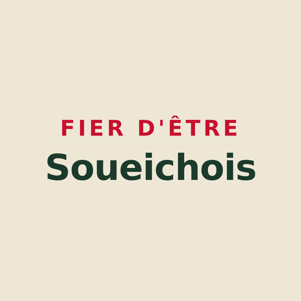 Tote bag « Fier d'être Soueichois » — design pour Soueich