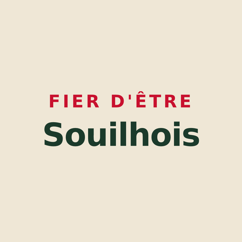 Tote bag « Fier d'être Souilhois » — design pour Souilhe