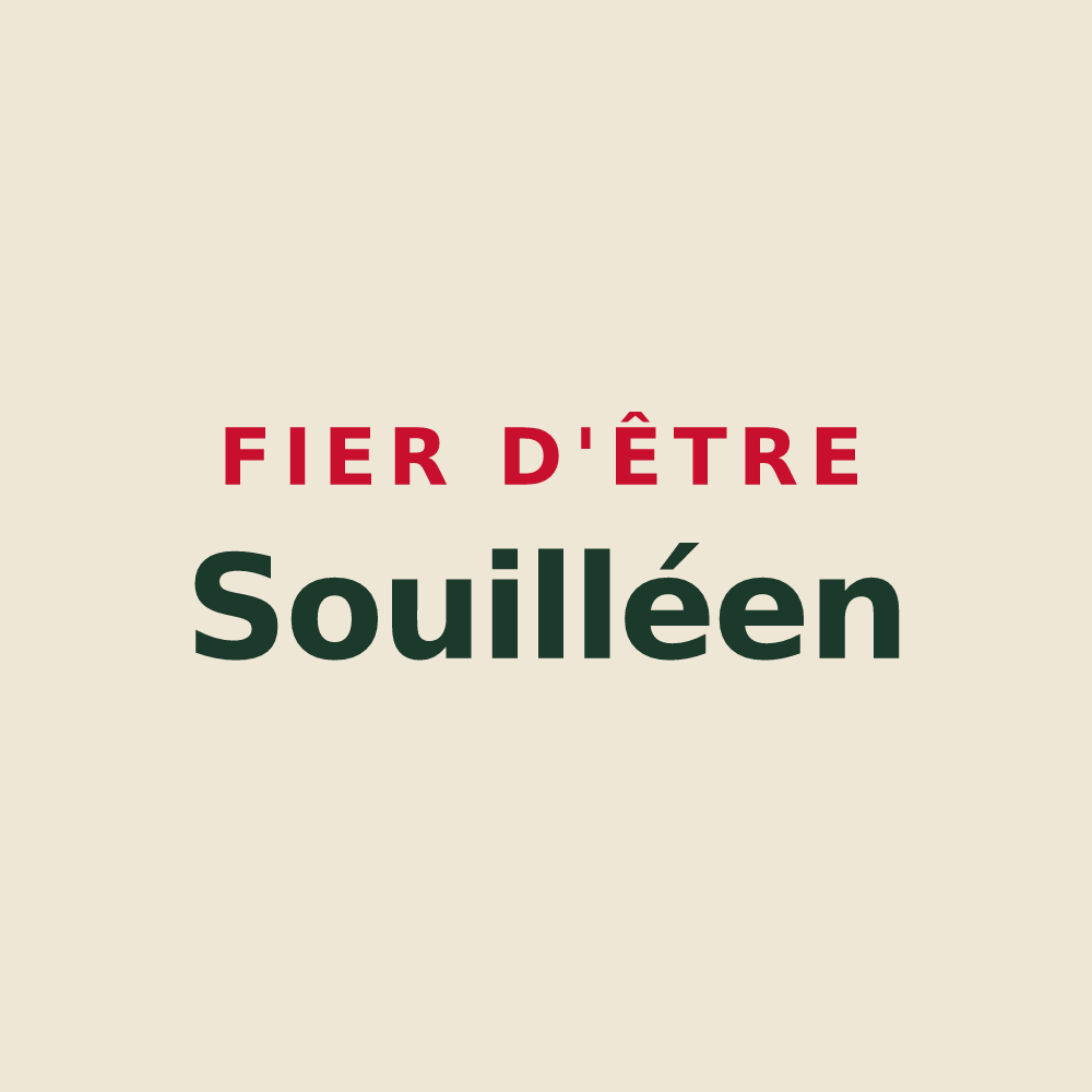 Tote bag « Fier d'être Souilléen » — design pour Souillé