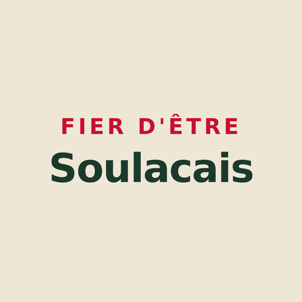 Tote bag « Fier d'être Soulacais » — design pour Soulac-sur-Mer