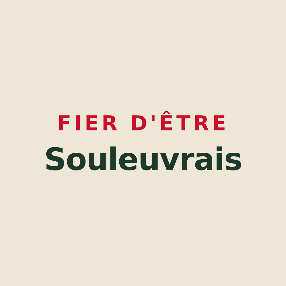 Tote bag « Fier d'être Souleuvrais » — design pour Souleuvre en Bocage